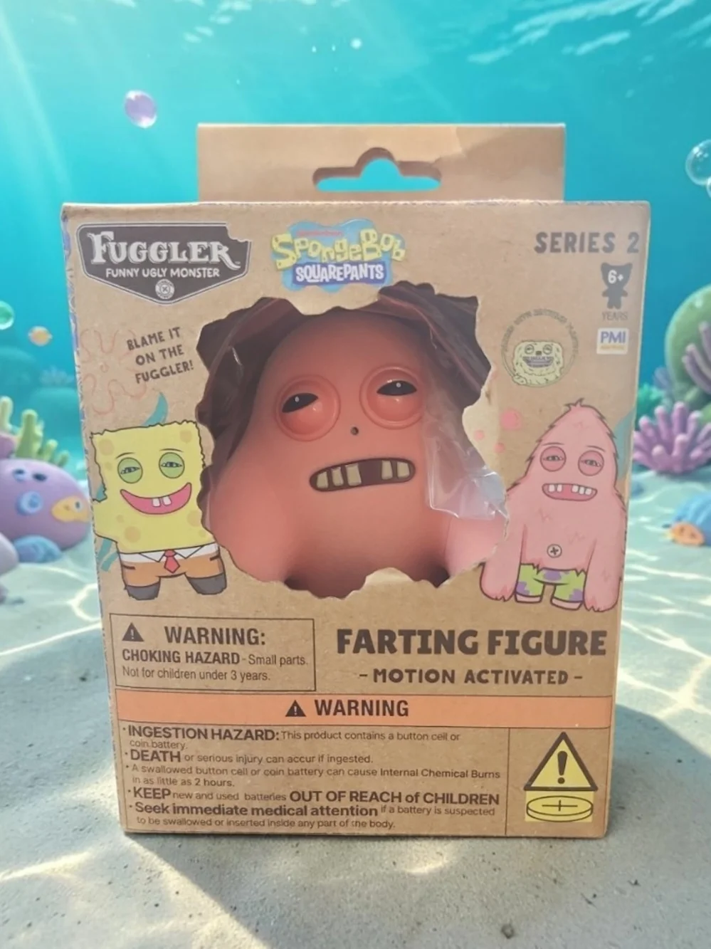Zuru Fuggler Series 2 - Patrick Interactive Farting Figure NIB
